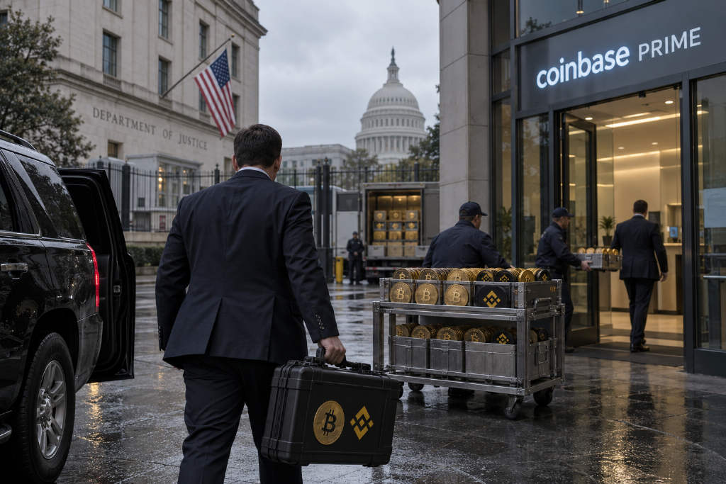 US government moves 833.6 BTC and 40,285 BNB while still holding about $28 billion in crypto assets
