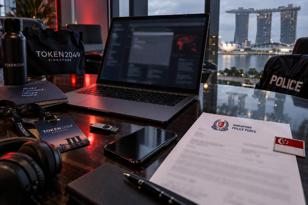 TOKEN2049 参会者就疑似恶意软件事件向新加坡警方报案