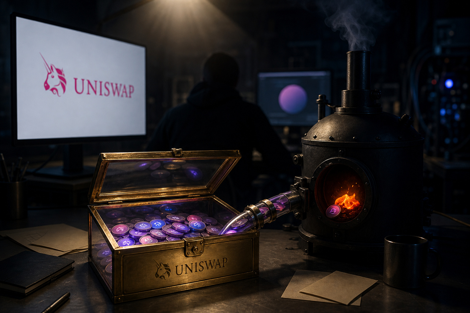 Uniswap Moves Test-Token Creator Fees to Auto Buyback-and-Burn Contract