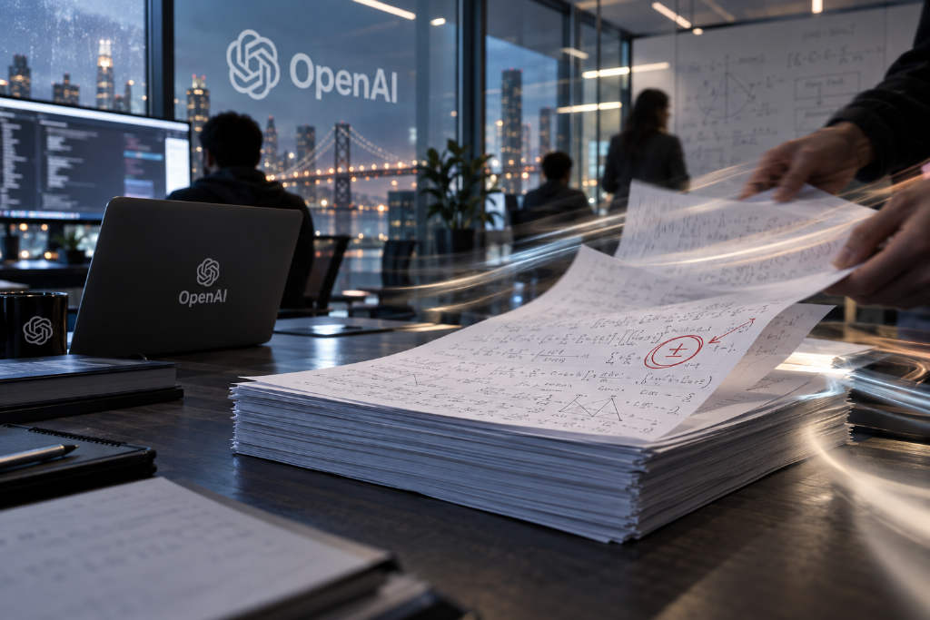 OpenAI pulls three AI-generated math papers after a sign error broke a key proof