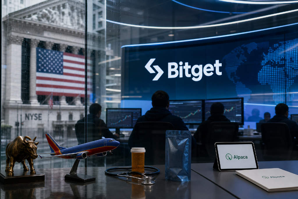 Bitget 新增 23 只股票现货 rToken,总支持数达 682 只