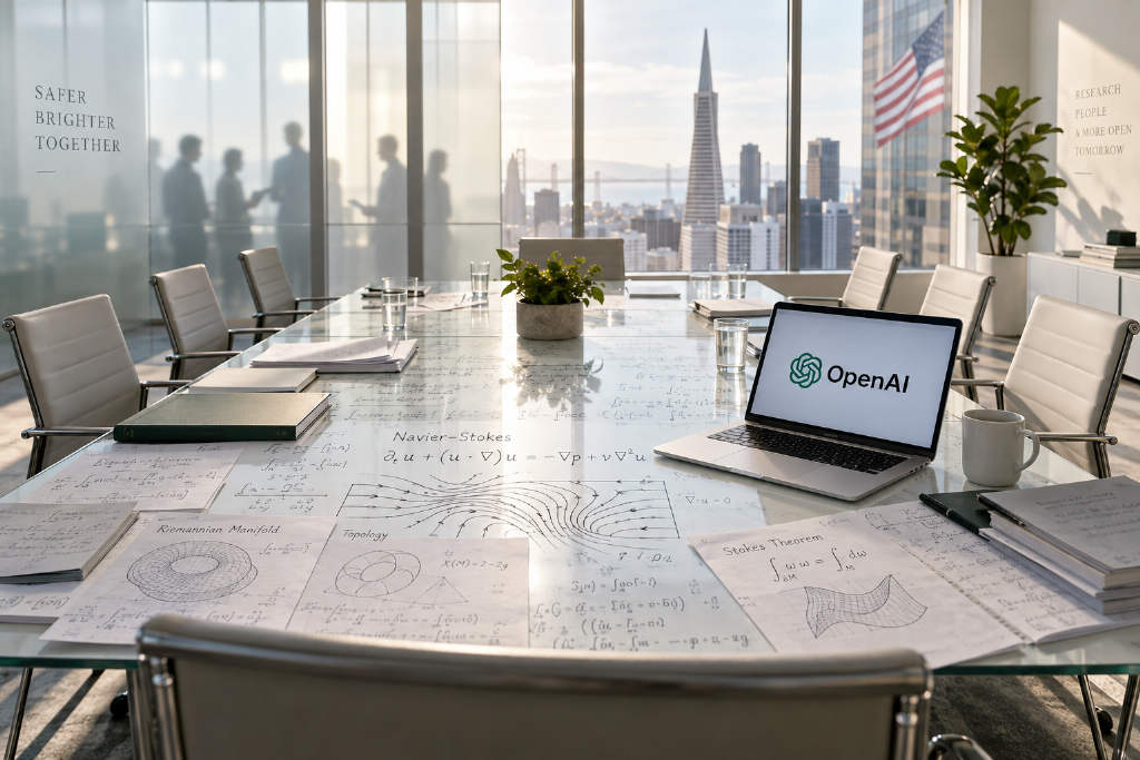 OpenAI says internal model solved more than 100 unsolved math problems, forms independent advisory group