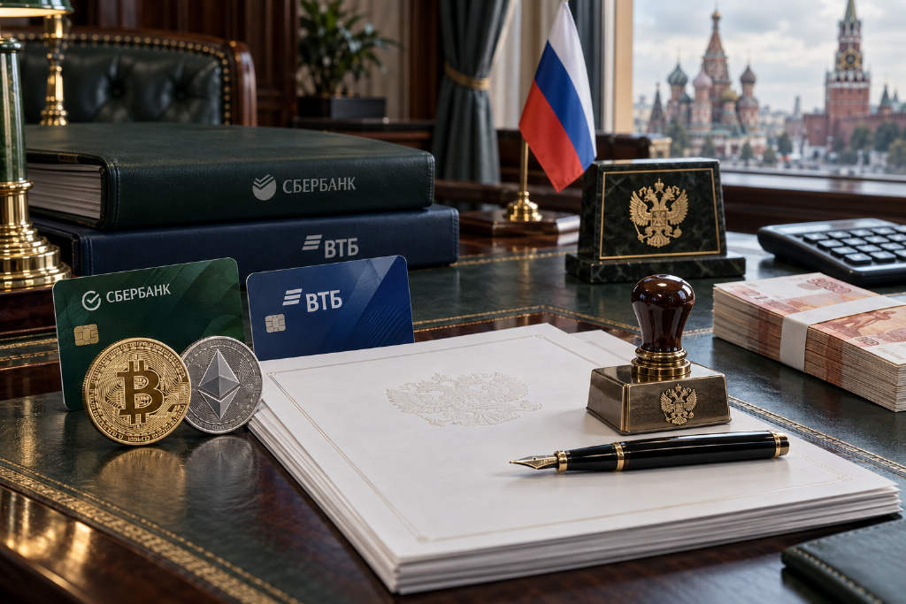 Russia expands licensed crypto market to 17 exchange providers as Sberbank and VTB prepare retail rollout