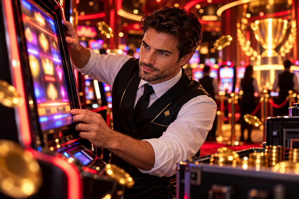 Setting Up a Slot Machine for Tournament Play