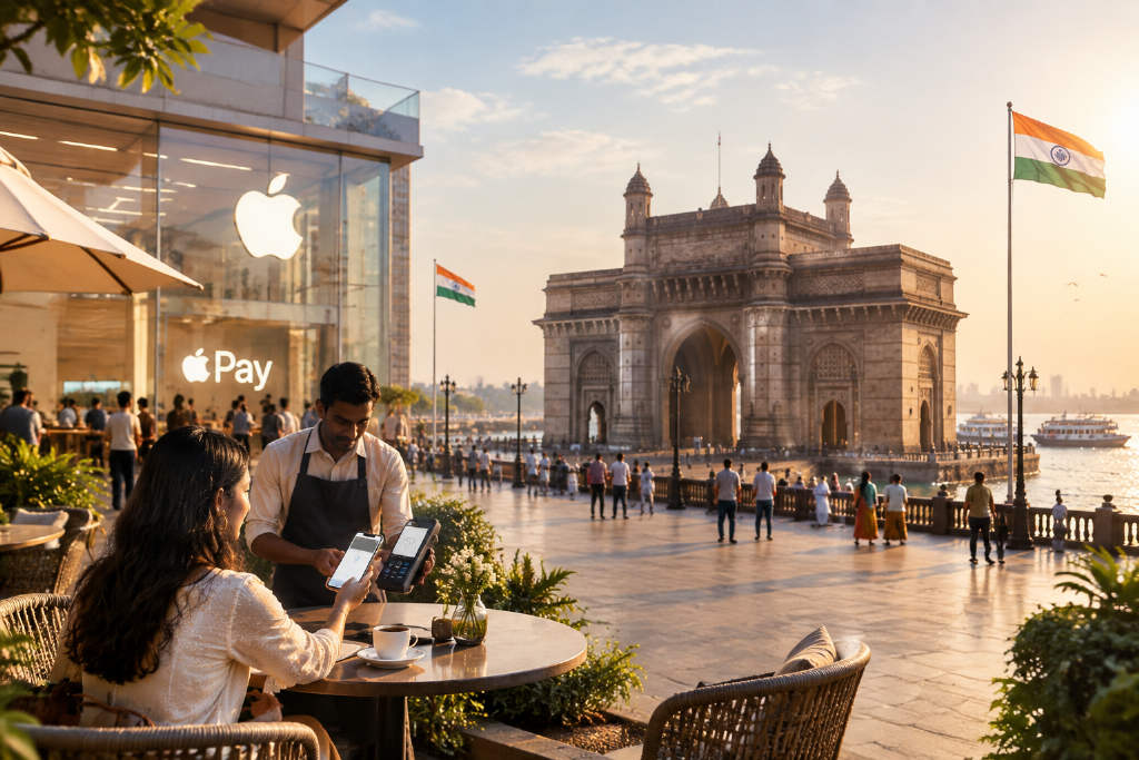 消息人士称苹果将于周二晚些时候在印度推出 Apple Pay