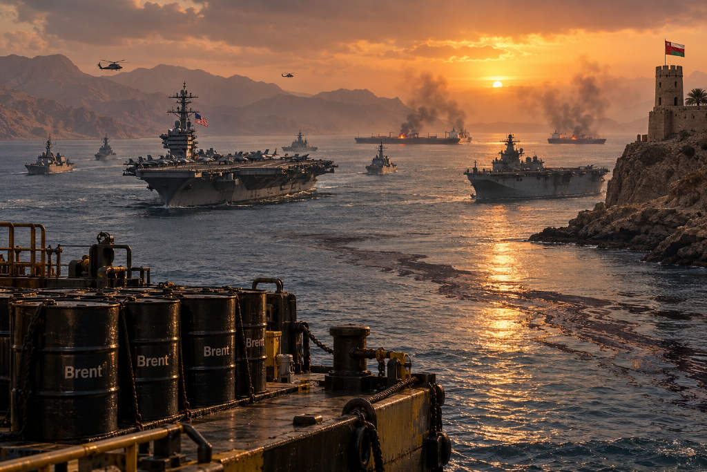 Report says U.S. is sending a third carrier to the Middle East as Brent settles above $102