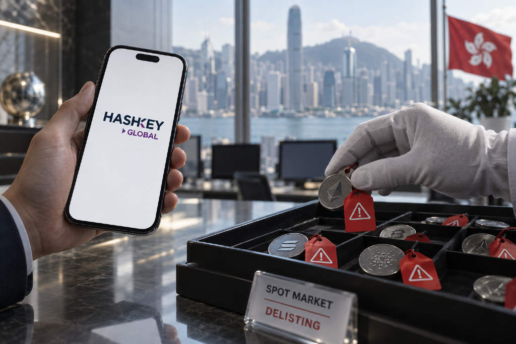 HashKey Global 将于 10 月 23 日下架 KCS 等 10 个现货交易对