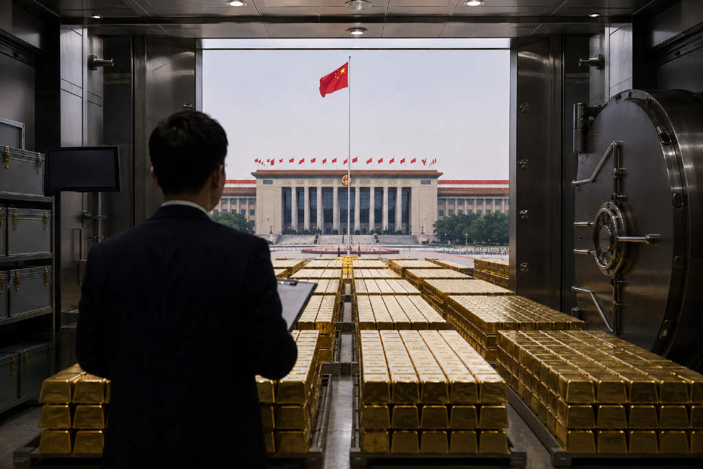 中国央行连续22个月增持黄金,8月末储备7673万盎司