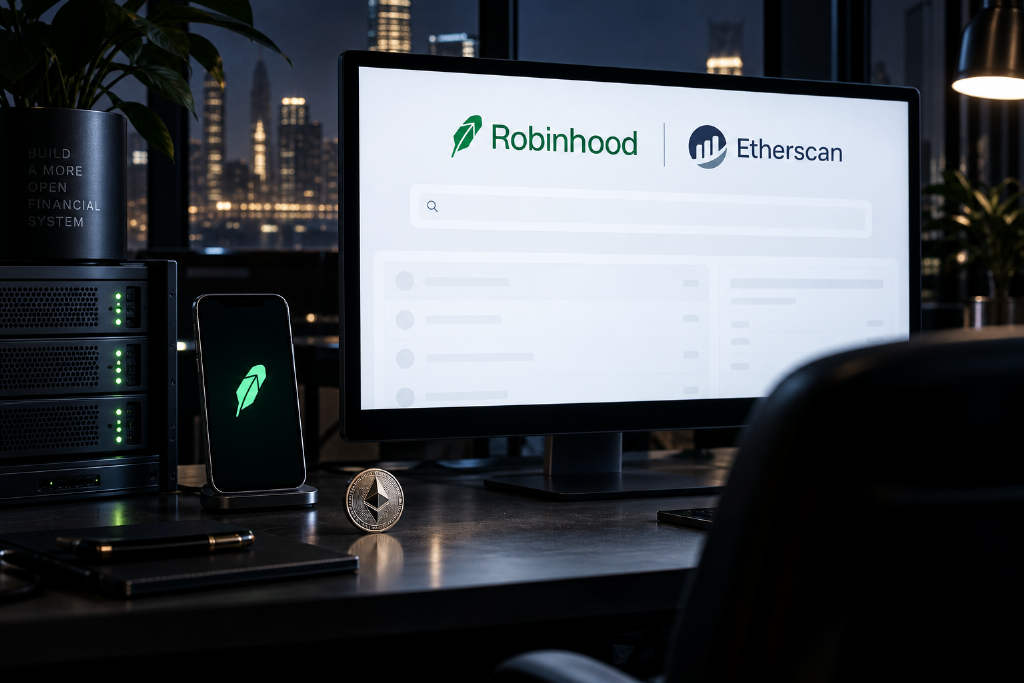 Etherscan 上线 Robinhood Chain 浏览器 RobinScan