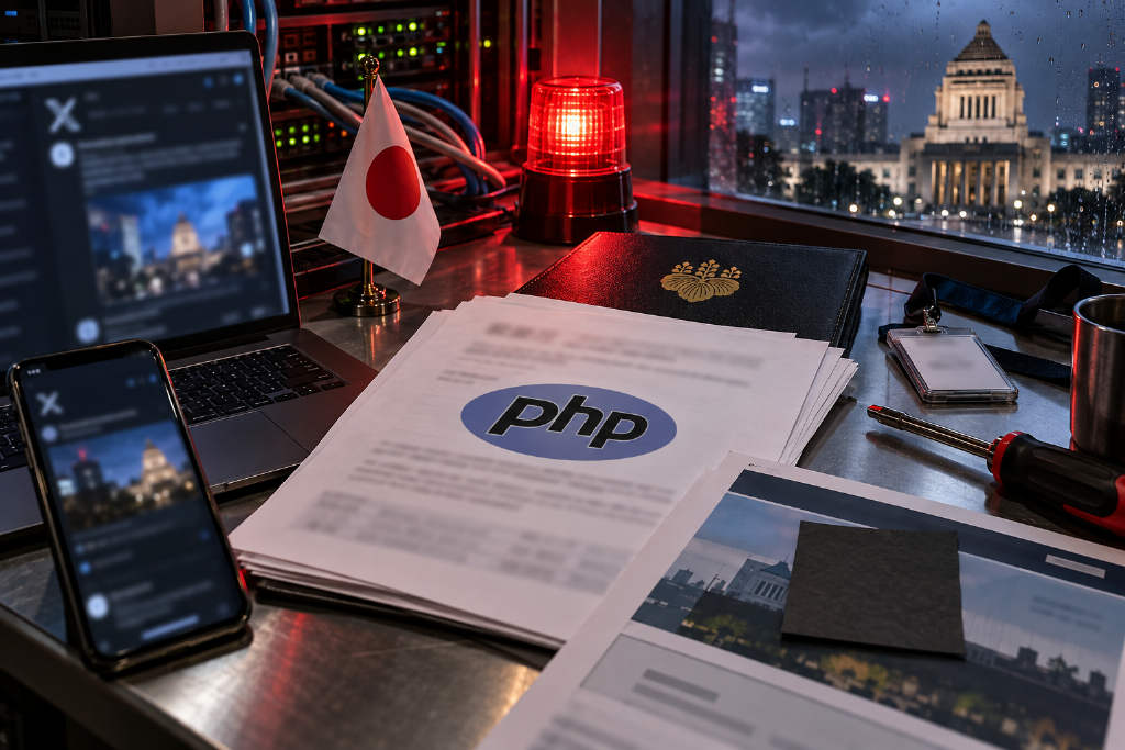 Japan PM Sanae Takaichi urges website operators to patch two critical PHP flaws