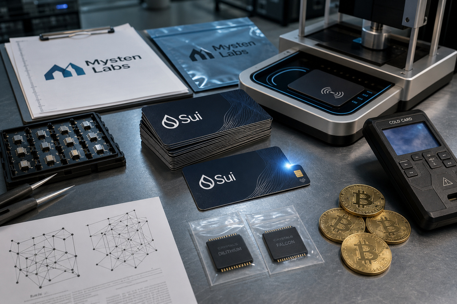 Sui Co-Founder Leases Secret Factory to Build Quantum-Safe Wallet Cards