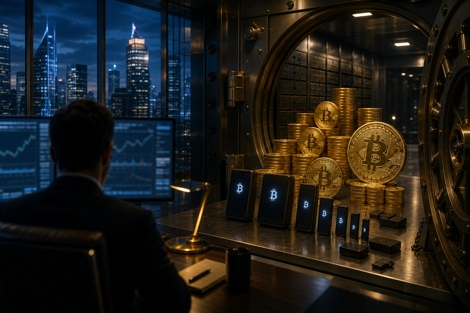 Bitcoin Wallets Holding 10,000+ BTC Rise to 90, a Six-Month High