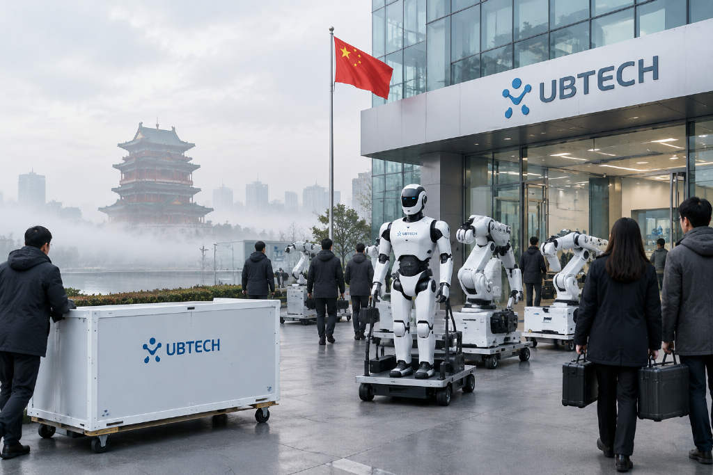 优必选等持股的江西庐优具身智能科技公司成立