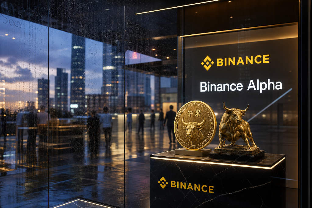 Binance Alpha 上线中文 Meme 代币「牛来」