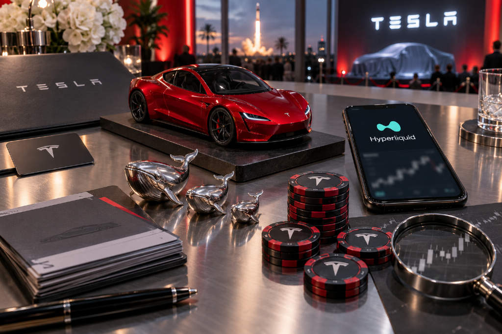 Tesla Roadster event lifts TSLA perpetual activity on Hyperliquid