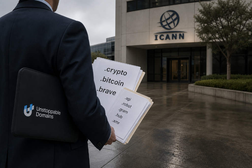 Unstoppable Domains Drops 14 ICANN TLD Bids, Including .crypto and .bitcoin