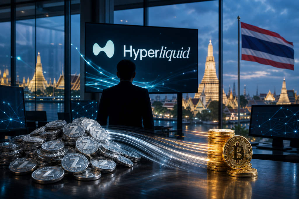 疑似 Bitkub 联创关联地址转入 2610 万美元 ZEC,卖出后买入 238 枚 BTC