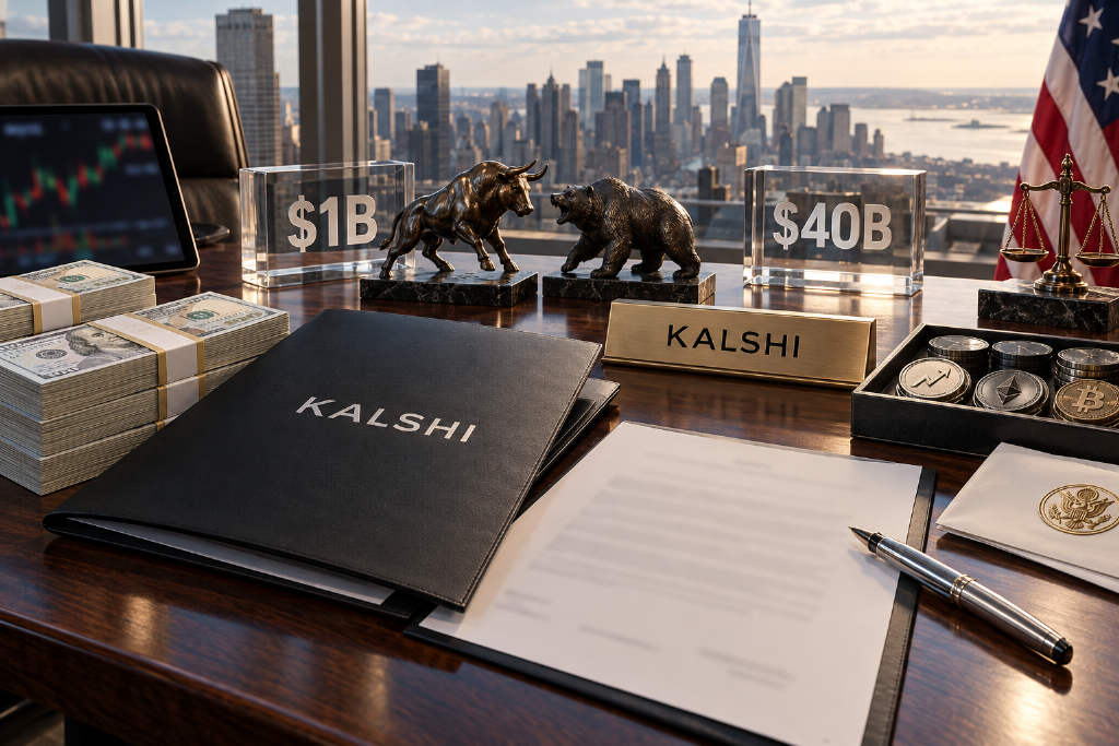 Kalshi 完成 10 亿美元融资，估值升至 400 亿美元