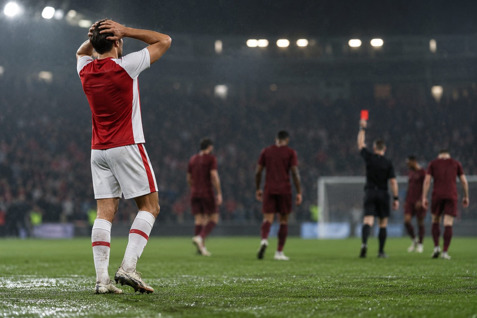 Monaco draw with 10-man Lille in Ligue 1