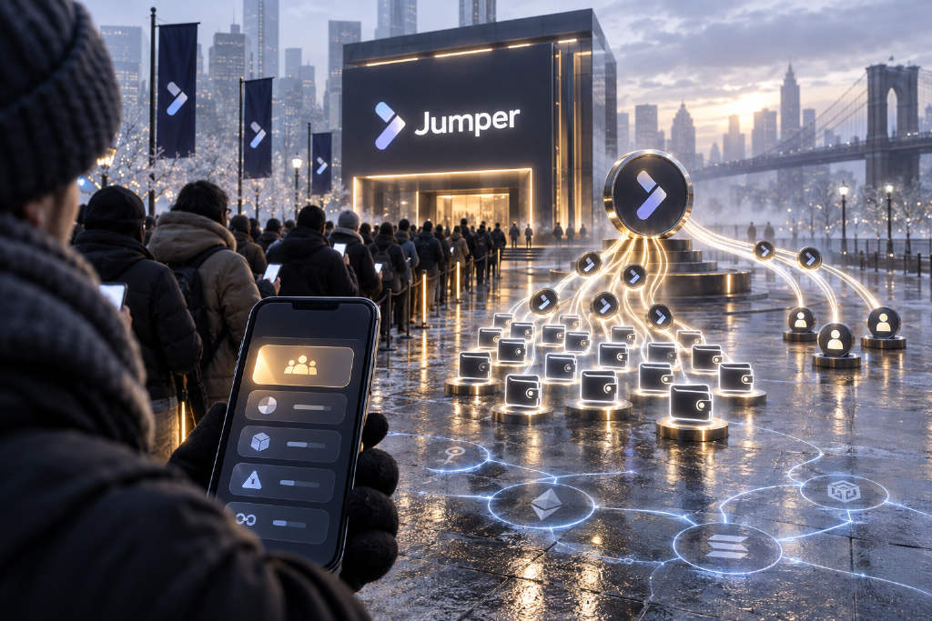 Jumper披露JUMP代币销售分配:约55%额度给社区钱包
