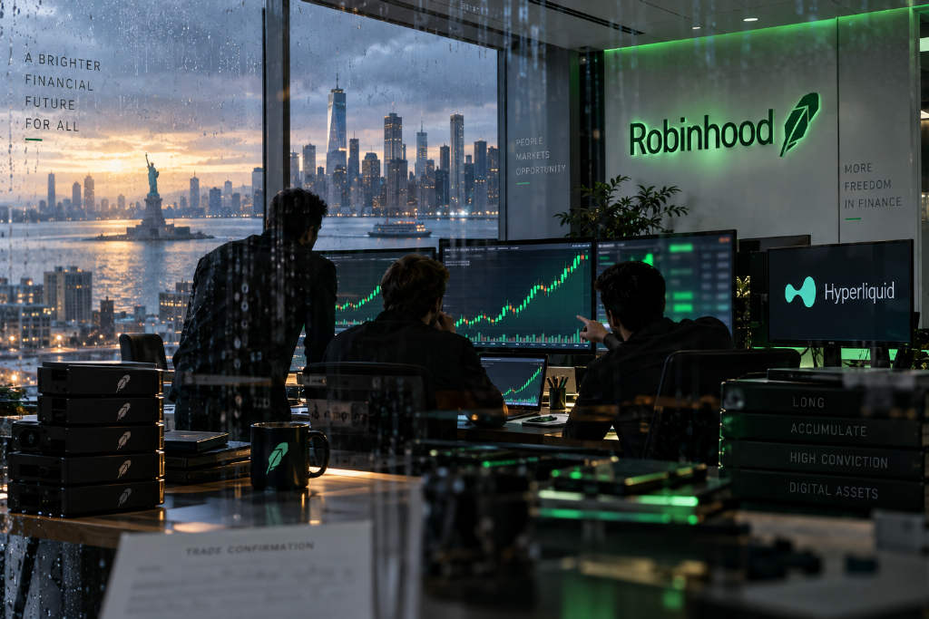 LIT 自 Robinhood Chain 上线以来累涨 141%,3 个早期多头浮盈约 1546 万美元
