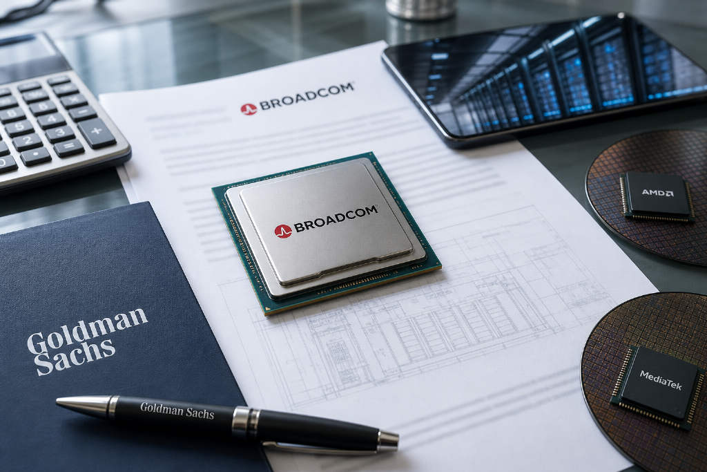Goldman Sachs keeps Buy on Broadcom, says market is underpricing 2027 AI revenue