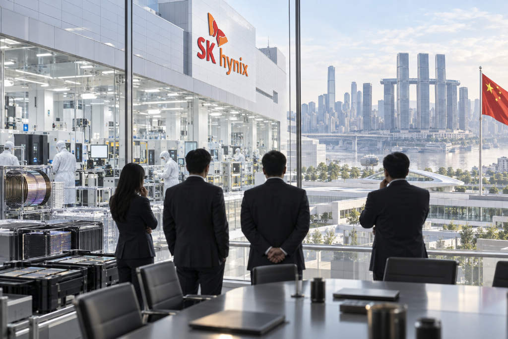 SK海力士称尚未决定重庆封装厂股权出售事宜