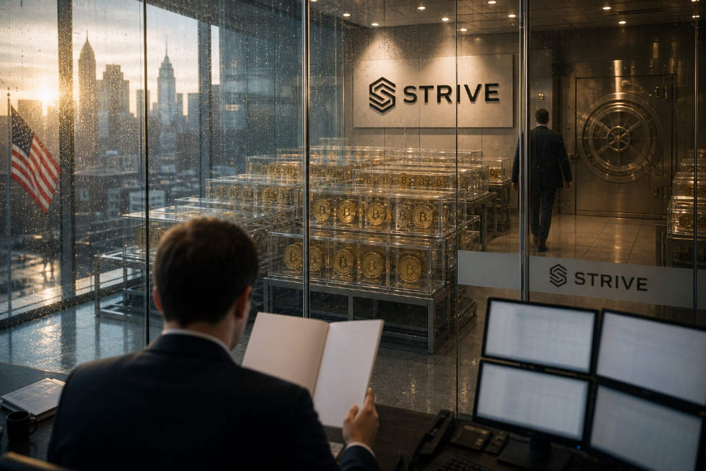 TD Cowen分析师预计Strive目标价32美元上涨33%,2026年底持有超2.71万枚比特币