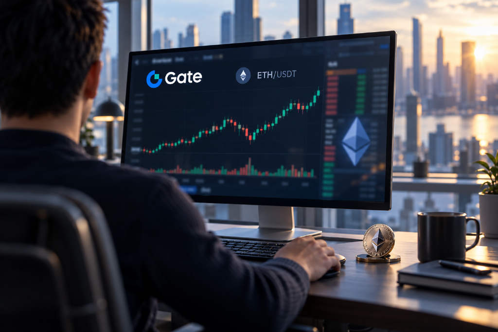 ETH/USDT trades at $2,501.9 on Gate, up 1.68% in 24 hours
