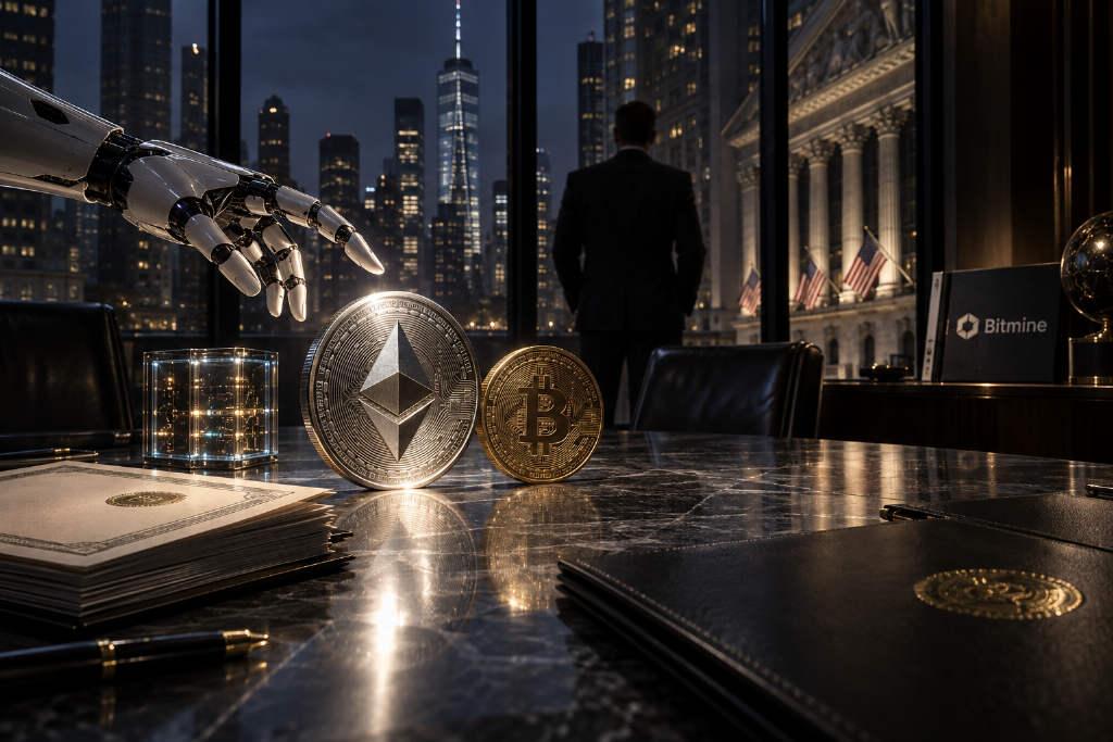 Tom Lee:资产代币化与 AI 上链或推高 ETH/BTC 比率