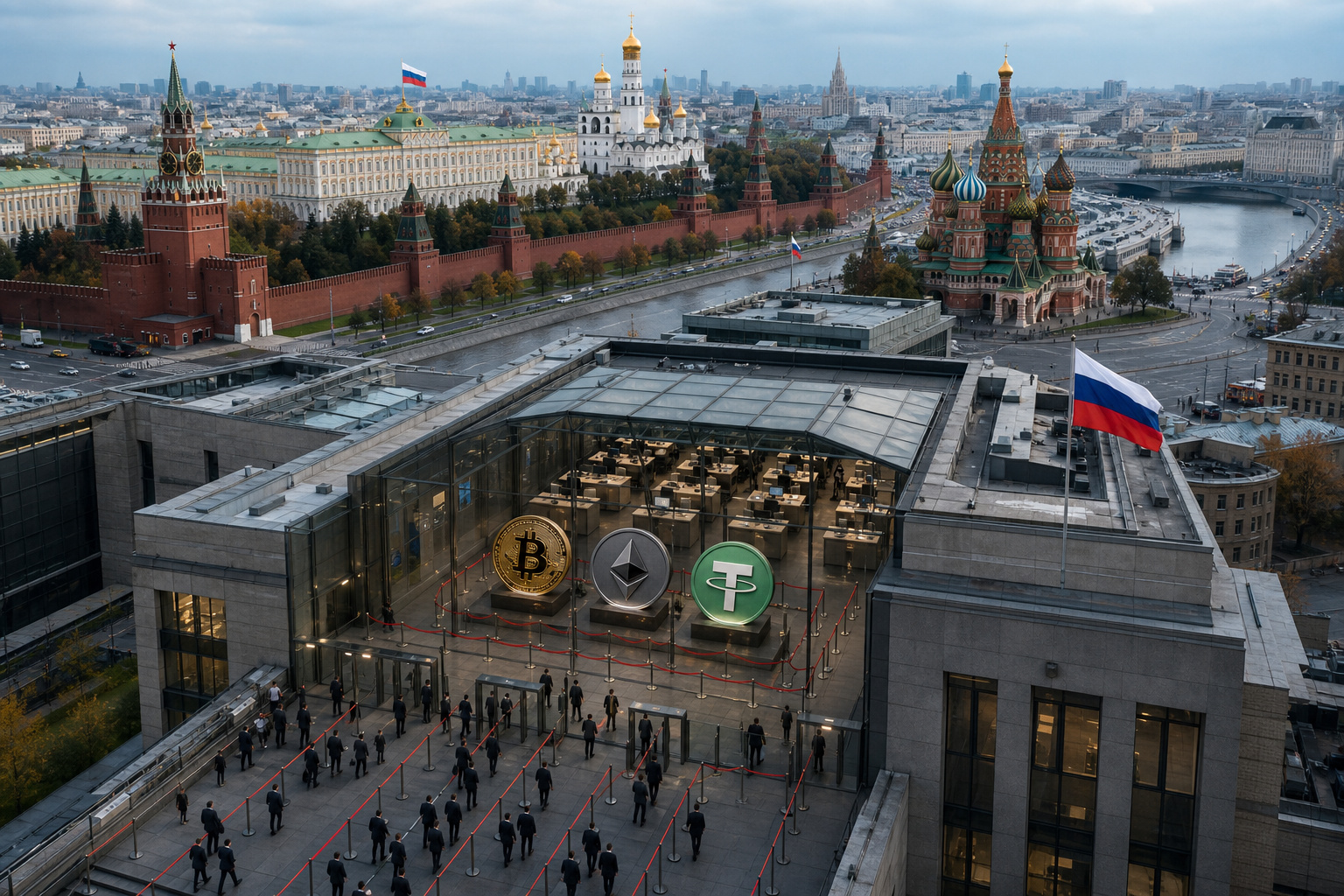 俄罗斯央行9月1日起限制散户加密交易,仅开放 BTC、ETH 和 USDT