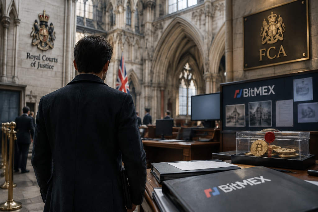BitMEX 前投资者在英国高等法院起诉并索赔 2000 万英镑