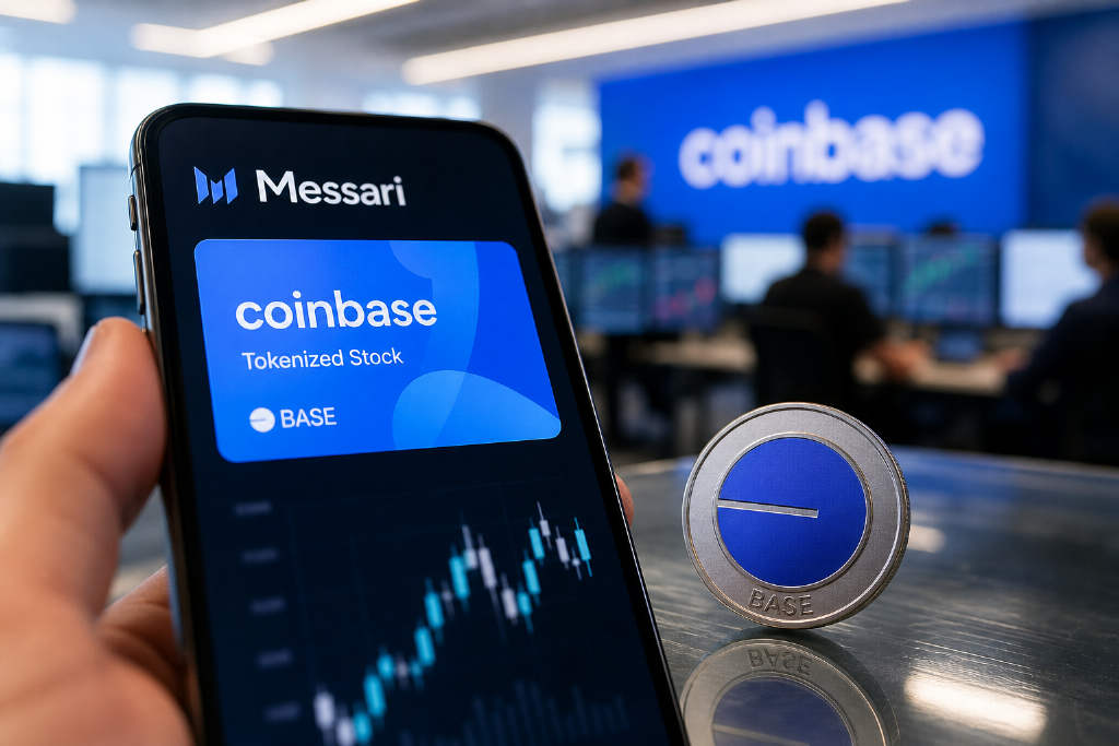 Messari 仪表板追踪 Base 代币化股票,单日交易额超 1200 万美元