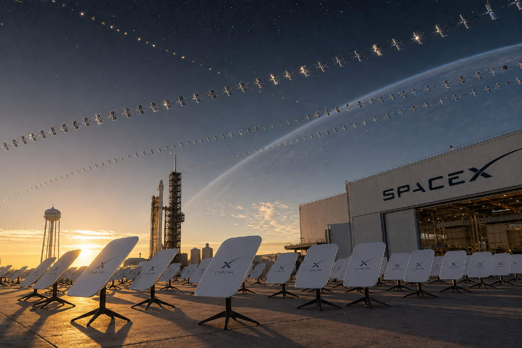 Musk says Starlink now has 11,000 satellites in orbit