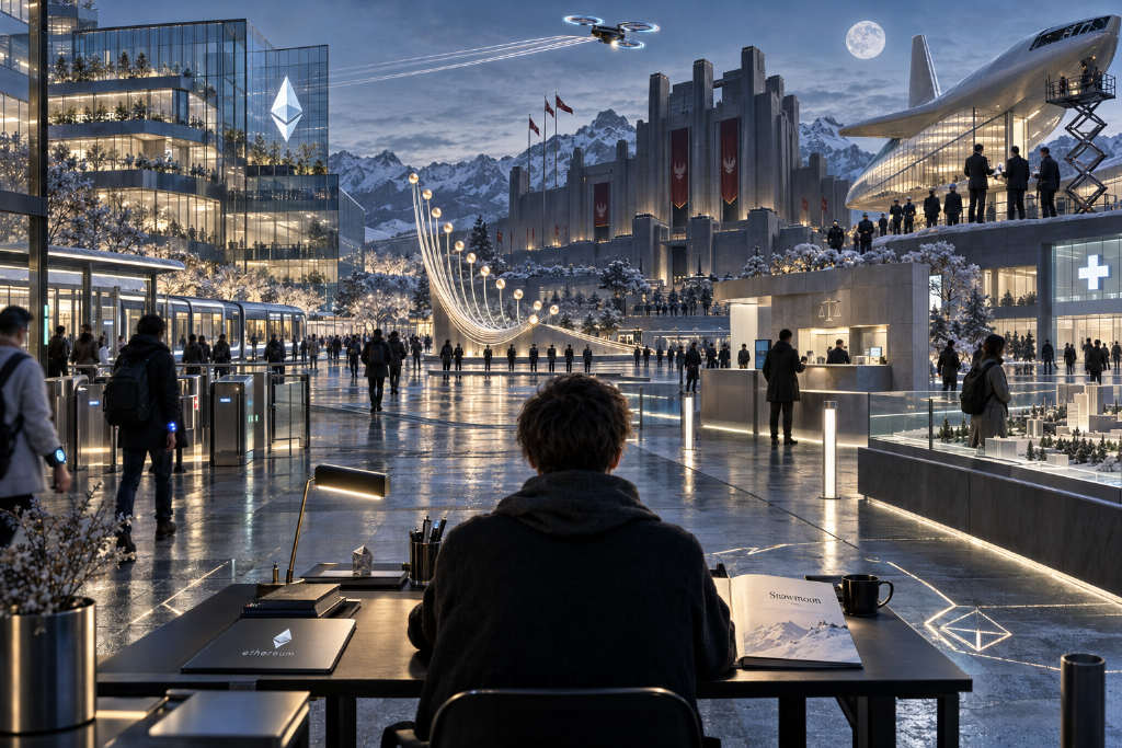 Vitalik Buterin’s sci-fi novel Snowmoon puts Web3 governance under stress