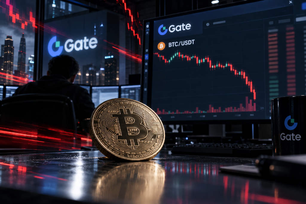 BTC/USDT falls to $83,000 on Gate, down 3.92% in 24 hours