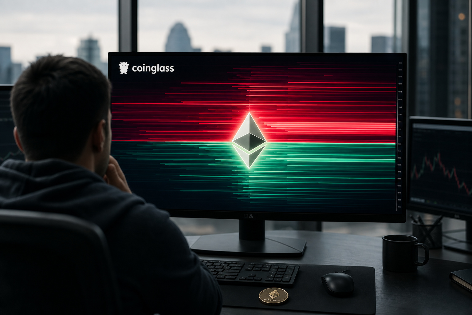 Coinglass:ETH 突破 1,981 美元将引发 9.6 亿美元空单清算