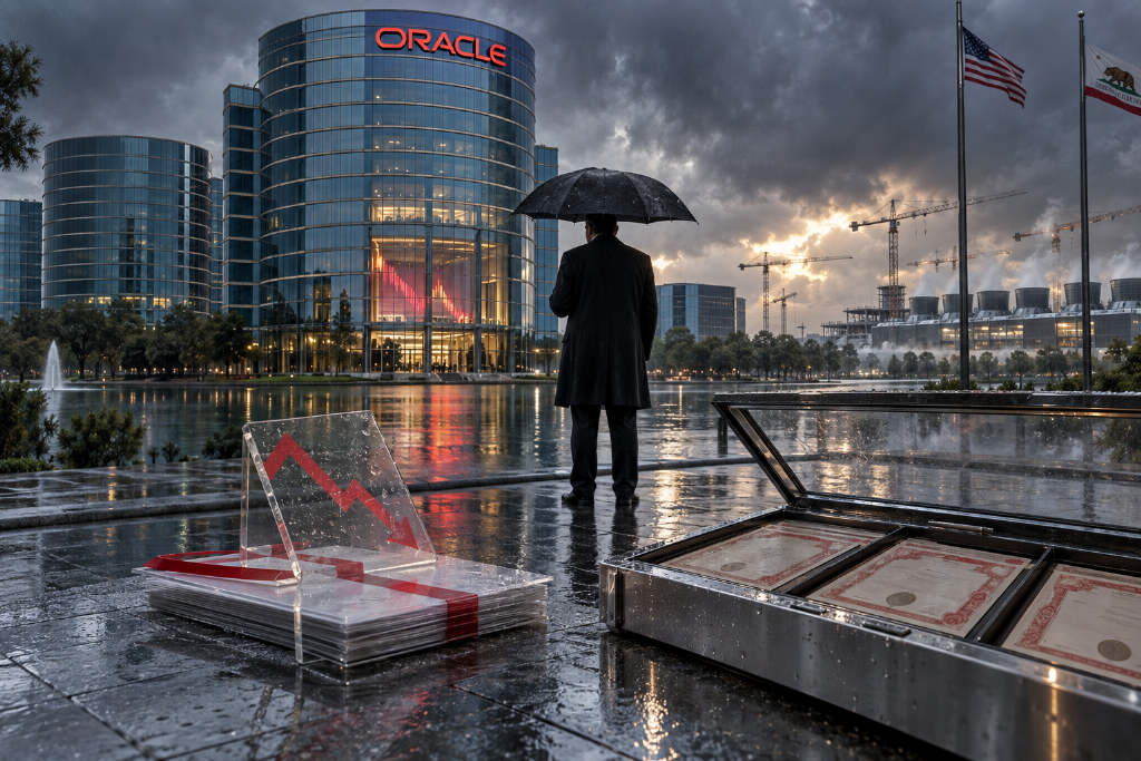 Oracle executives’ nearly $1 billion stock option awards fell out of the money after share slump