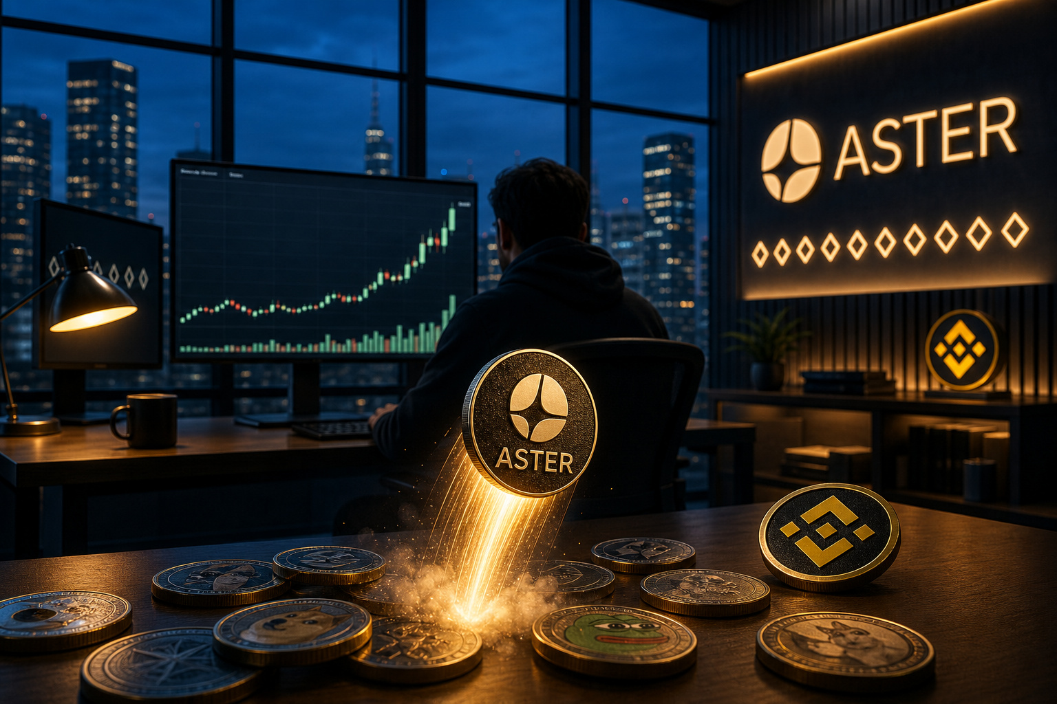 MUBARAK Surges Over 100% as Traders Replay TUT's Aster Perpetual Listing Playbook on BSC
