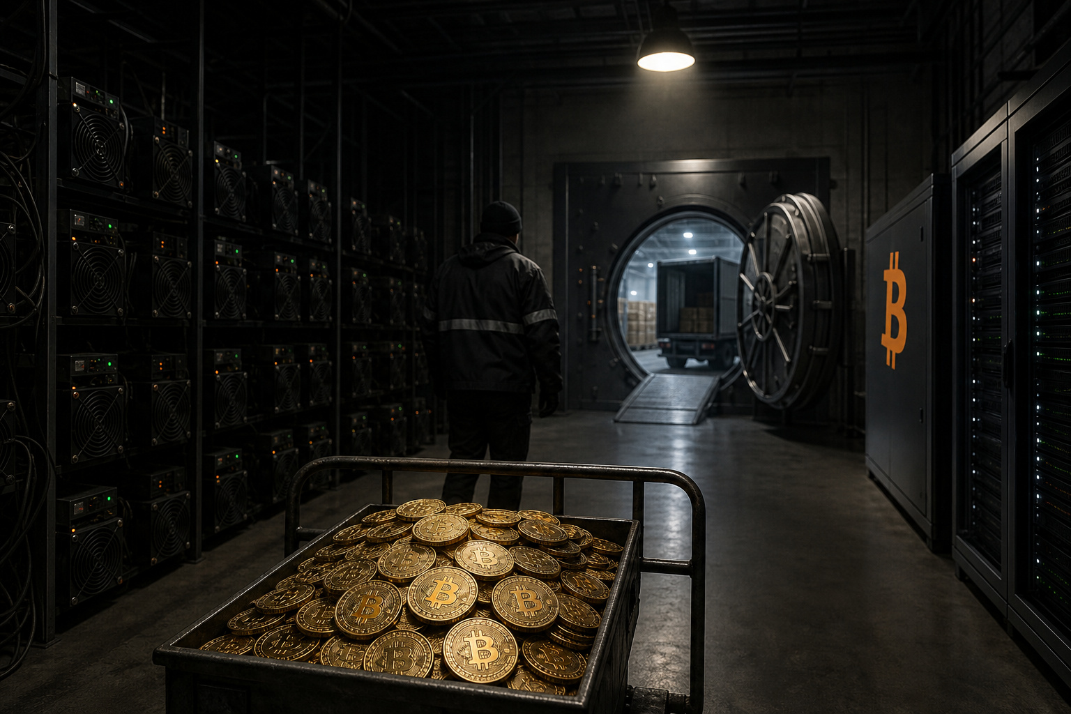 上市矿企年内抛售2.8万枚BTC 持仓降至9.9万枚