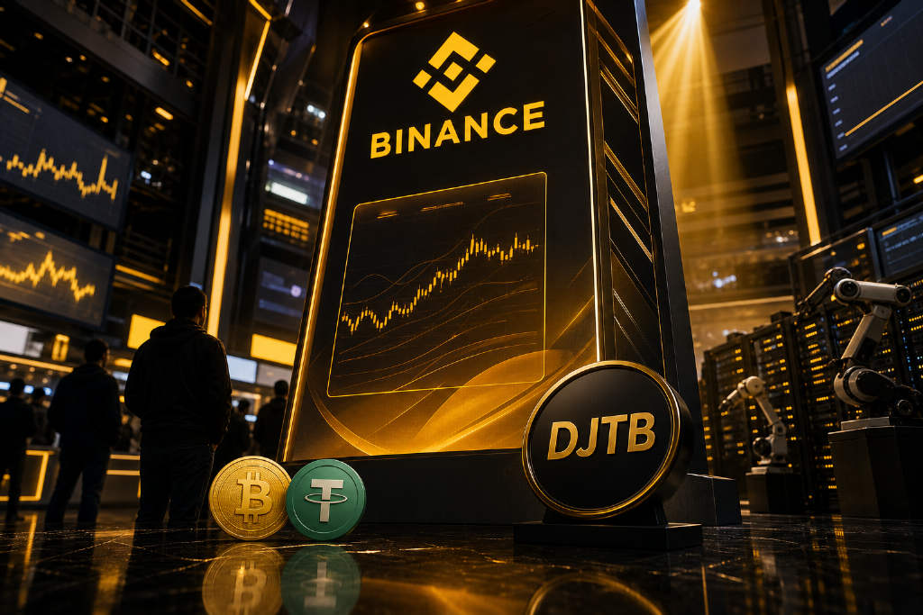币安将于 8 月 26 日上线 DJTB/USDT 现货交易对