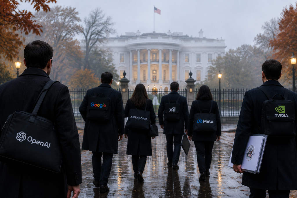 Trump Meets AI Executives at the White House as Voluntary Safety Pledge Takes Shape