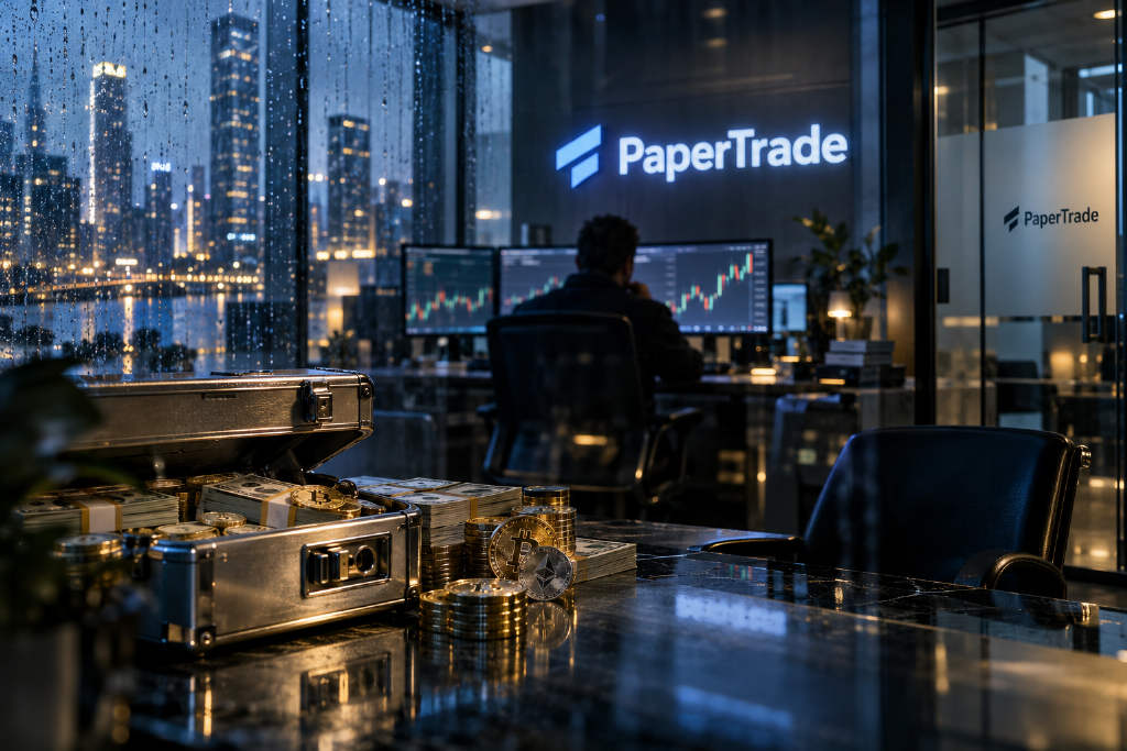 PaperTrade 上线前用户存款已达 2500 万美元