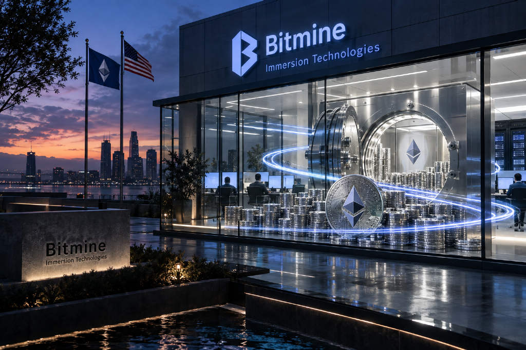 Bitmine一周再买入2.81万枚ETH,持仓升至593万枚