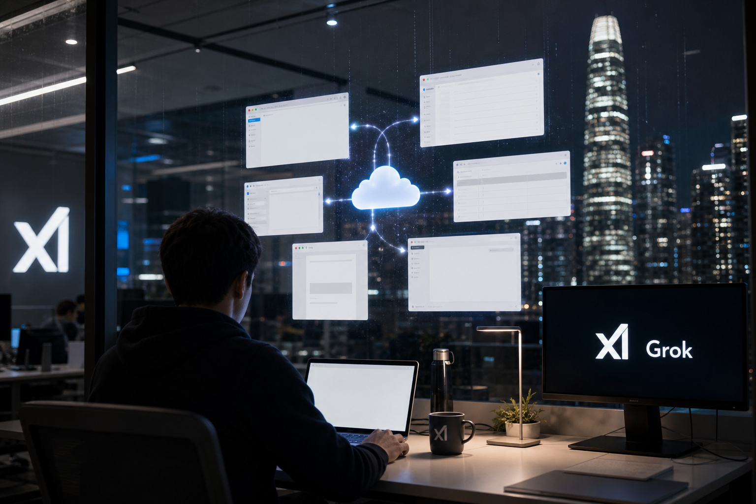 xAI Launches Grok Bot: AI Agents Get Cloud Computers to Handle End-to-End Tasks