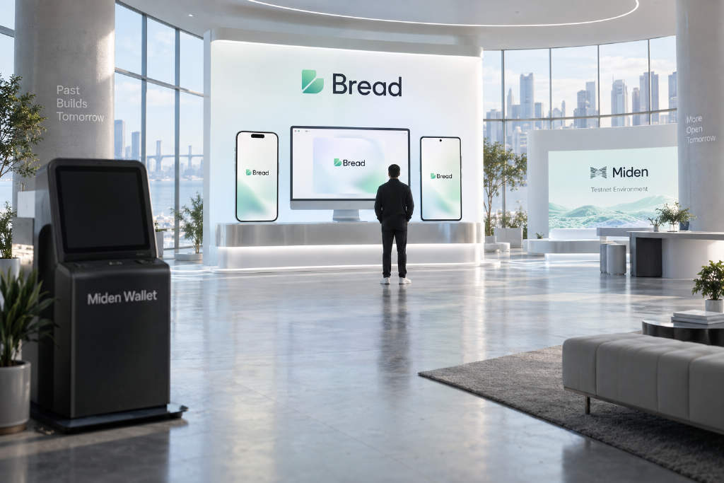 Miden 推出隐私自托管钱包 Bread,Miden Wallet 停止服务