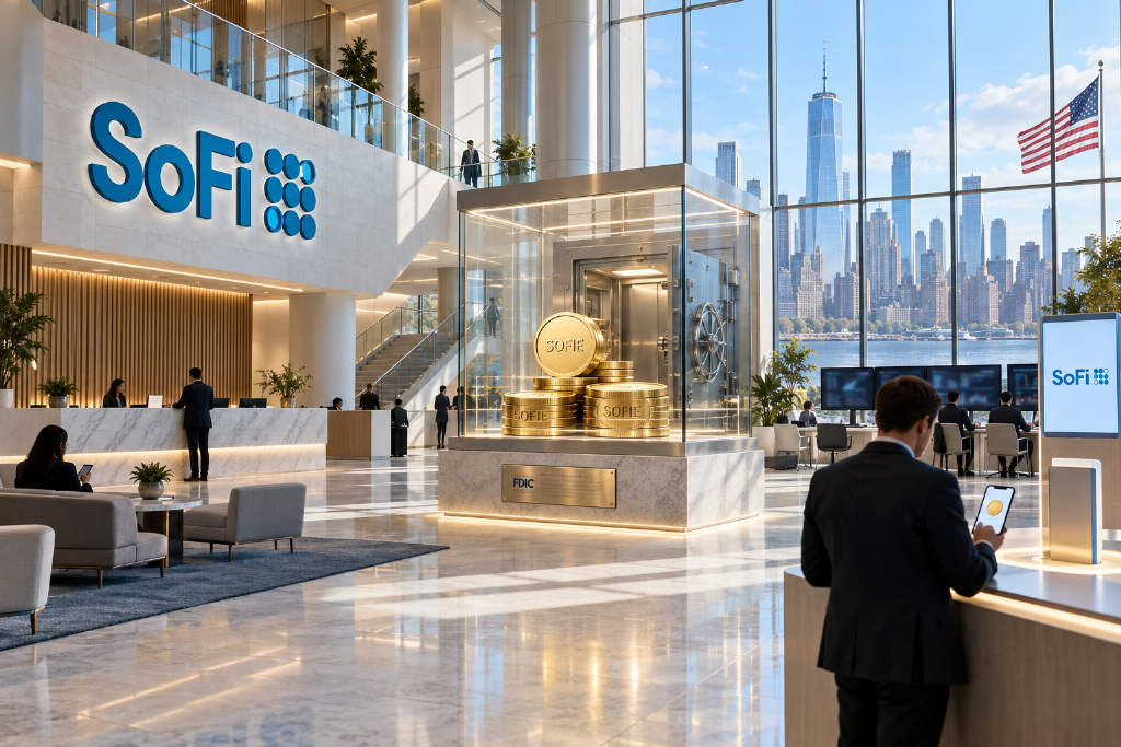 SoFi launches 4.4% FDIC-insured tokenized deposit product for retail customers