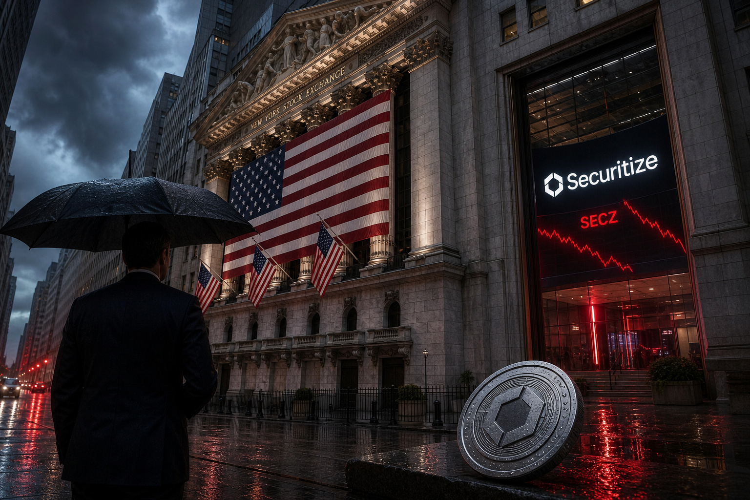 Securitize上市后首份财报不及预期 股价盘后暴跌20%