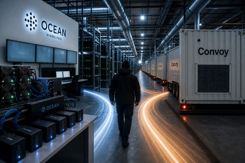 Luke Dashjr 退出 Ocean 并辞任全部职务,将筹备新挖矿项目 Convoy