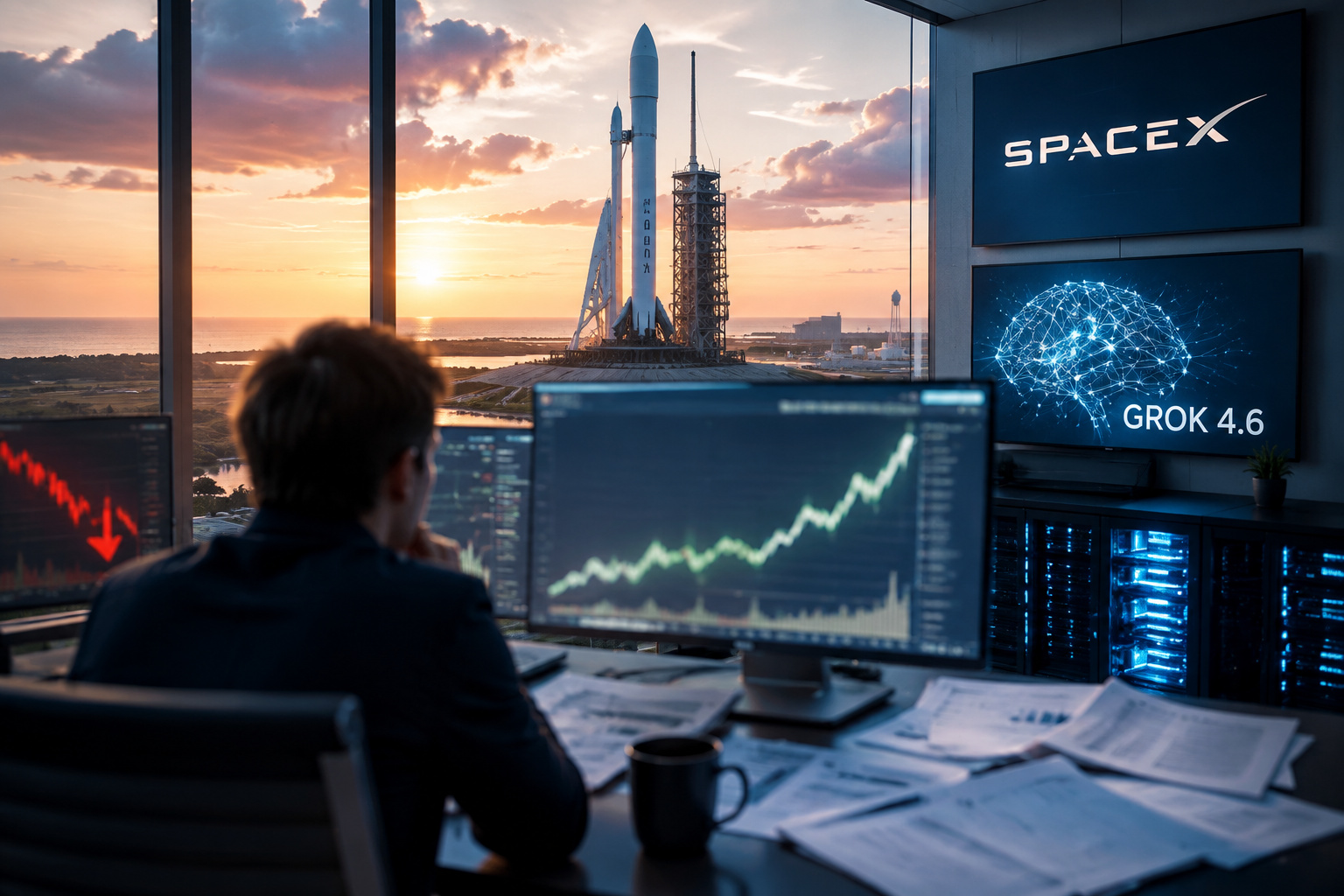 AI战略与空头回补推动 SpaceX 10 天反弹 40%